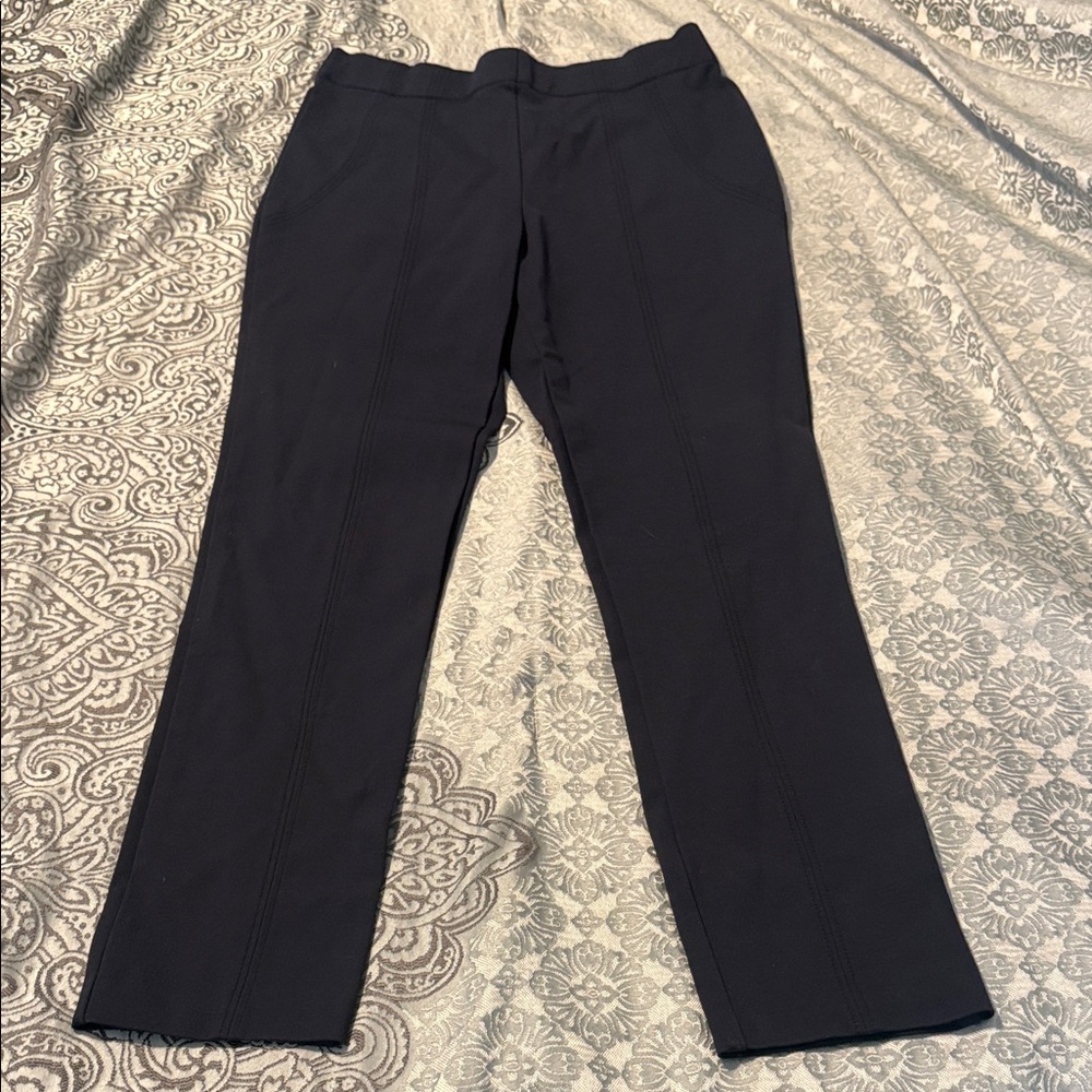 Navy Business Legging Style Pants